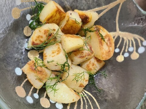 じゃがいもディル炒め